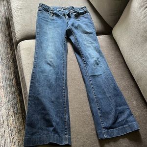 Banana Republic size 2 wide leg jeans